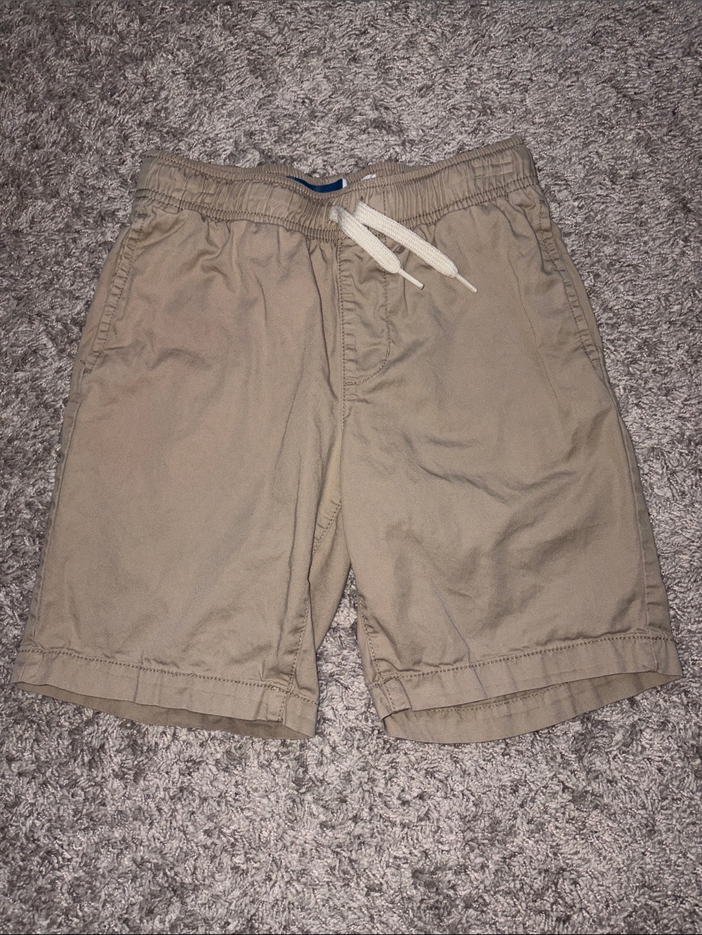 Old Navy Kids Drawstring Shorts - Beige/khaki